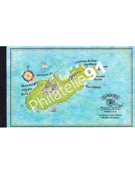 Alderney, Carnet de Prestige n° C122, Collection timbres Europe