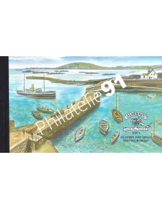 Alderney, Carnet de Prestige n° C180, Collection timbres Europe