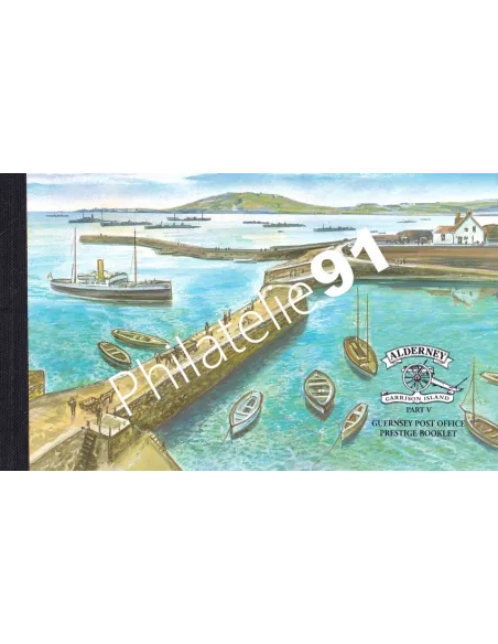Alderney, Carnet de Prestige n° C180, Collection timbres Europe