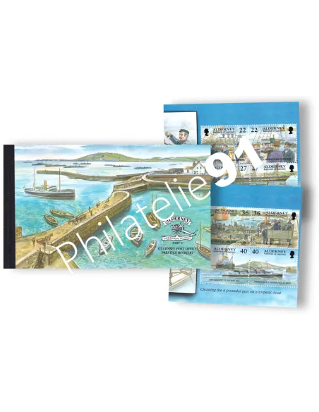 Alderney, Carnet de Prestige n° C180, Collection timbres Europe