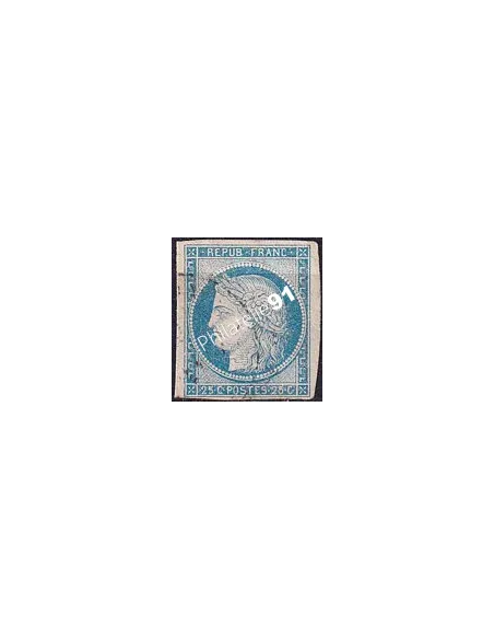 n°    4f non dentelé oblitéré - Type Cérès (250422-1)