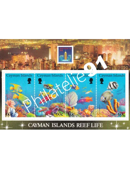 Cayman (îles), BF n° 18, collection timbres Amériques
