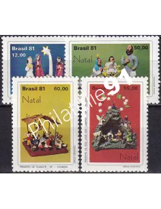 Brésil, n° 1505 à 1508, Collection timbres Amériques