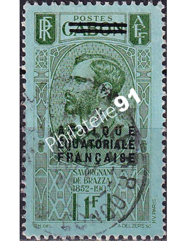 A.E.F. n° 24 oblitéré, collection timbres colonies françaises
