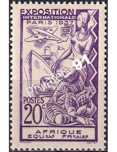 A.E.F. n° 27, collection timbres colonies françaises