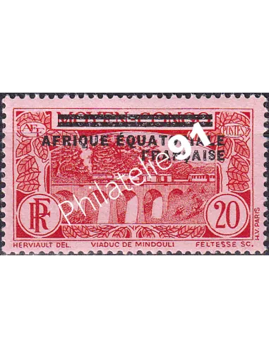 A.E.F. n° 7, collection timbres colonies françaises