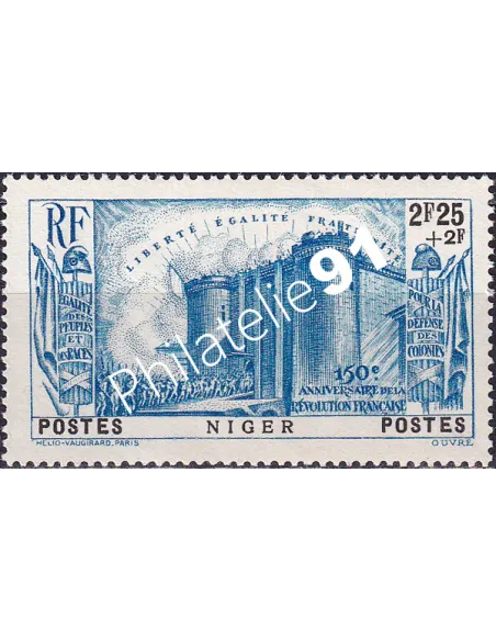 NIGER, n° 73, Timbres des Colonies françaises