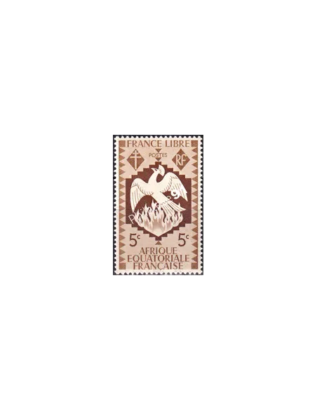 A.E.F. n° 141, collection timbres colonies françaises