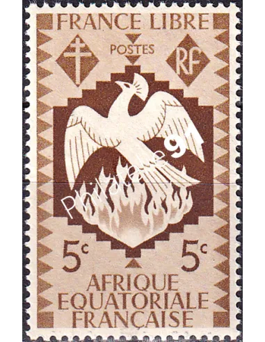 A.E.F. n° 141, collection timbres colonies françaises