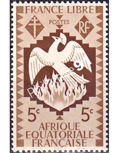 A.E.F. n° 141, collection timbres colonies françaises