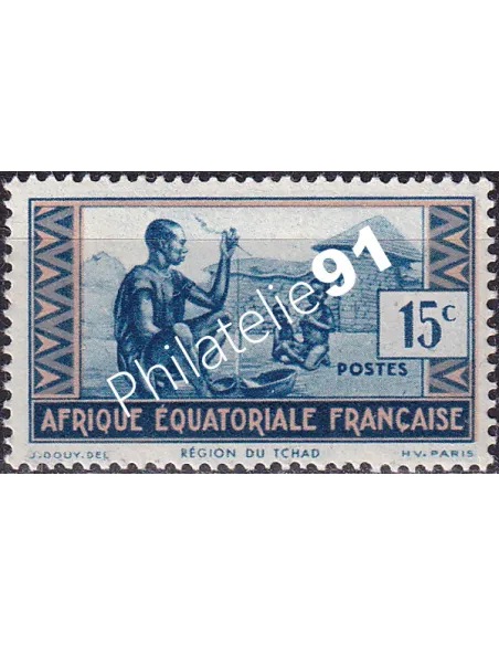 A.E.F. n° 192, collection timbres colonies françaises