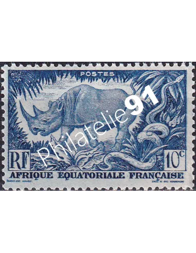A.E.F. n° 208, collection timbres colonies françaises