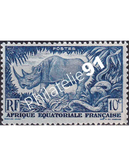 A.E.F. n° 208, collection timbres colonies françaises