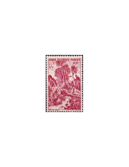 A.E.F. n° 212 charnière, collection timbres colonies françaises