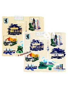 Bloc de Timbres de France n° 88 - Berlin, capitale européenne.Variété.