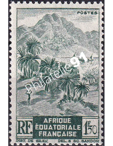 A.E.F. n° 216, collection timbres colonies françaises