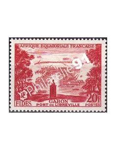 A.E.F. n° 235 charnière, collection timbres colonies françaises