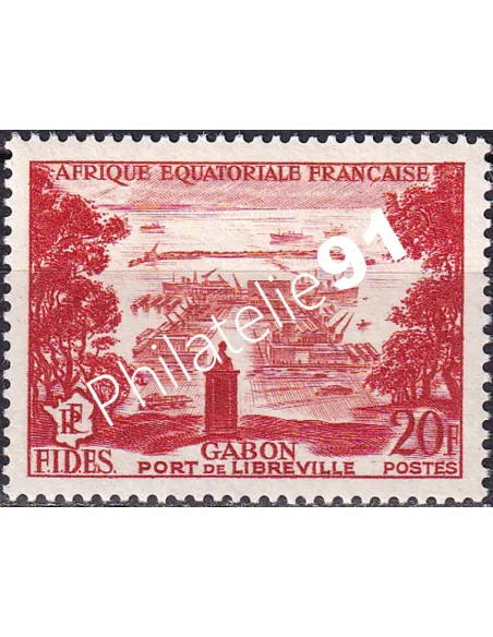 A.E.F. n° 235 charnière, collection timbres colonies françaises