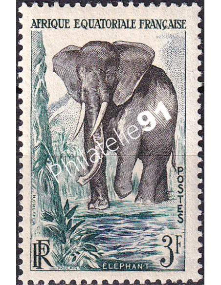 A.E.F. n° 240, collection timbres colonies françaises