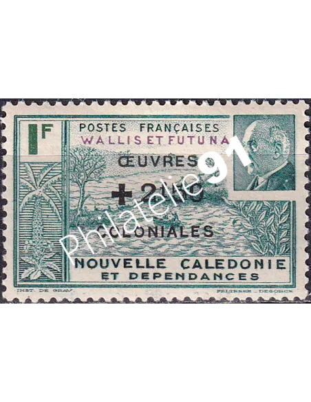 Wallis et Futuna, n° 132, collection timbres Colonies