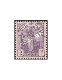 GUINEE, Timbre-Taxe n° 7, collection timbres Colonies