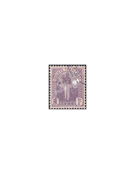 GUINEE, Timbre-Taxe n° 7, collection timbres Colonies