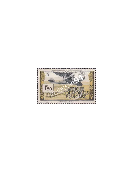 A.E.F. PA n° 1 charnière, collection timbres colonies françaises
