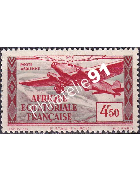 A.E.F. PA n° 5, collection timbres colonies françaises