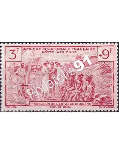 A.E.F. PA n° 12, collection timbres colonies françaises