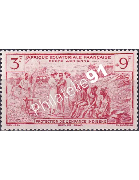 A.E.F. PA n° 12, collection timbres colonies françaises