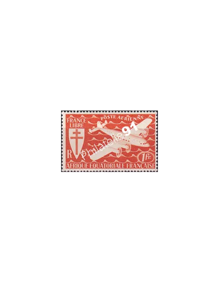 A.E.F. PA n° 22 charnière, collection timbres colonies françaises