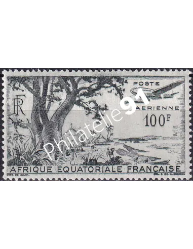 A.E.F. PA n° 51 charnière, collection timbres colonies françaises