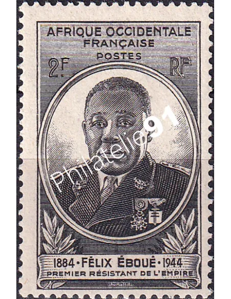 A.O.F. n° 2, collection timbres colonies françaises