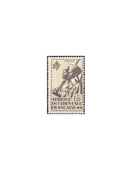 A.O.F. n° 12 charnière, collection timbres colonies françaises