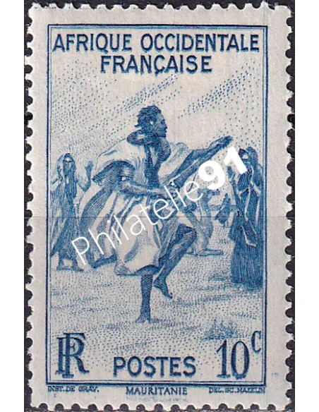 A.O.F. n° 24 charnière, collection timbres colonies françaises