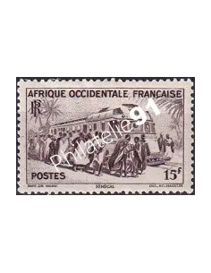 A.O.F. n° 40 charnière, collection timbres colonies françaises