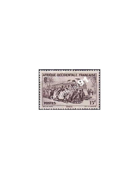 A.O.F. n° 40 charnière, collection timbres colonies françaises