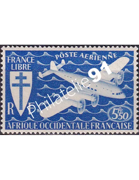 A.O.F. PA n° 1, collection timbres colonies françaises