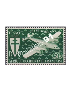 A.O.F. PA n° 2, collection timbres colonies françaises