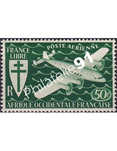 A.O.F. PA n° 2, collection timbres colonies françaises