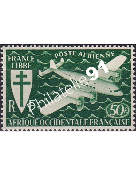 A.O.F. PA n° 2, collection timbres colonies françaises