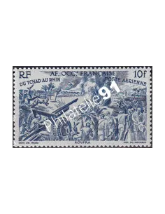 A.O.F. PA n° 6, collection timbres colonies françaises