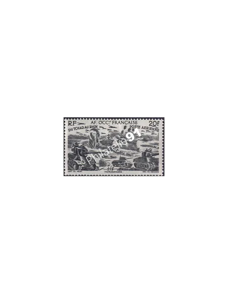 A.O.F. PA n° 8, collection timbres colonies françaises
