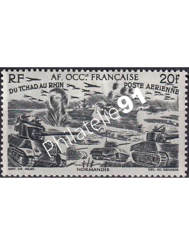 A.O.F. PA n° 8, collection timbres colonies françaises