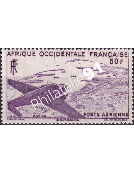 A.O.F. PA n° 12, collection timbres colonies françaises