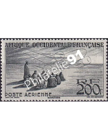 A.O.F. PA n° 14, collection timbres colonies françaises