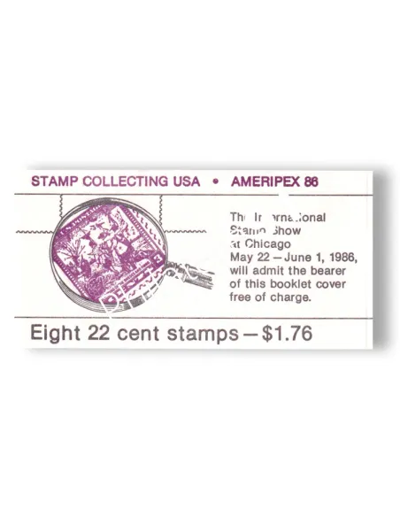États-Unis, Carnet n° 1615, collection timbres Monde