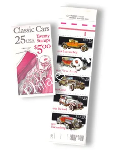 États-Unis, Carnet n° 1822, collection timbres Monde