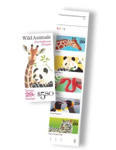 États-Unis, Carnet n° 2115, collection timbres Monde