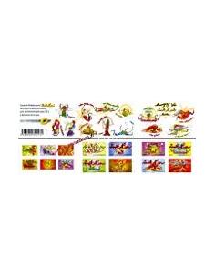 Carnet BC 341, "Envoyez vos invitations", collection timbres France